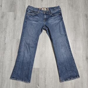 Vintage Y2K Juicy Couture Low-Rise Blue Capri Jeans Size 28